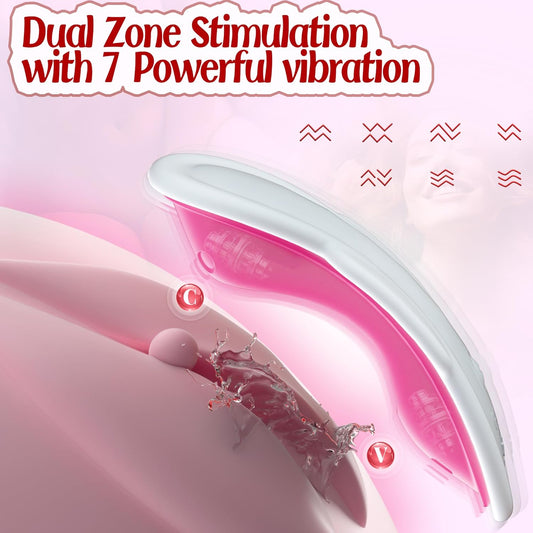 Wearable Panty Vibrators Clit Nipple Stimulator With Remote App Control