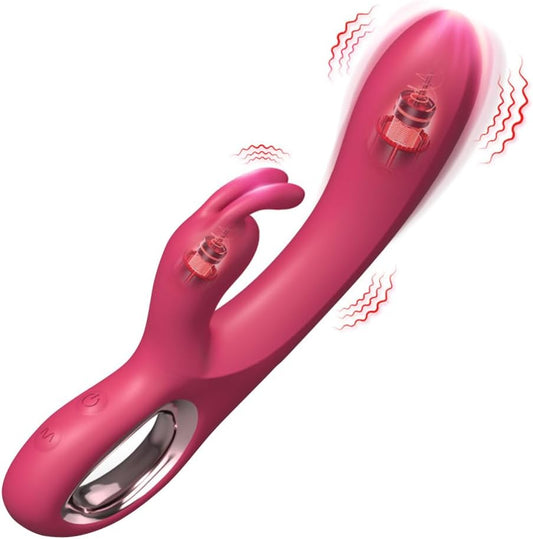 2 In 1 Rabbit G Spot Vibrator For Clitoris G-spot Stimulation