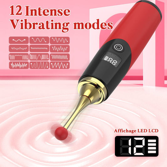 Precision Targeted Clit G Spot Vibrator with 12 Powerful Vibration